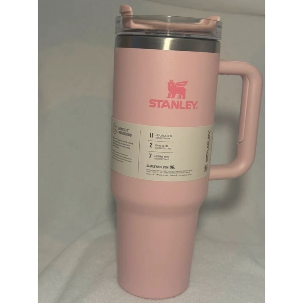 : Stanley Quencher H2.0 Tumbler 40 oz – Beautiful Soft Pink